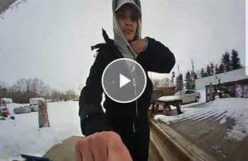 Images from surveillance video of suspects stealing items from a home near Thorsby, Alta. on Sunday, Jan. 27, 2019.