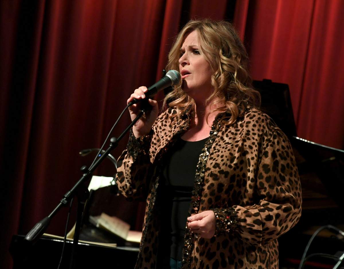 Trisha Yearwood discusses her new album of Frank Sinatra songs and performs at The Grammy Museum on Jan. 8, 2019 in Los Angeles, Calif.