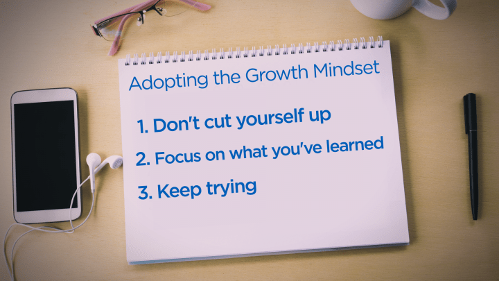 Tips on making the Growth Mindset work for you.