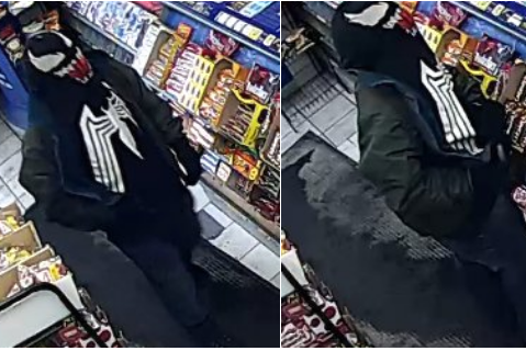 Waterloo Regional Police are looking to speak with the man in these images.