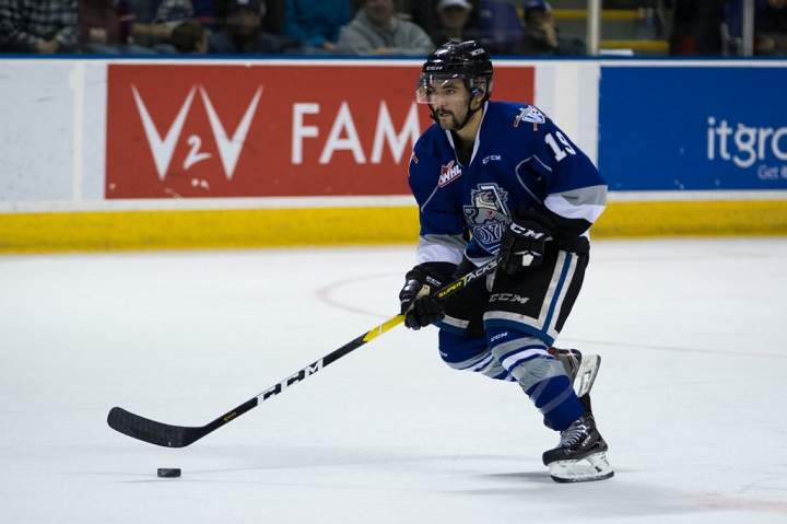 The Victoria Royals traded their top scorer, Dante Hannoun, to the league-leading Prince Albert Raiders on Thursday.