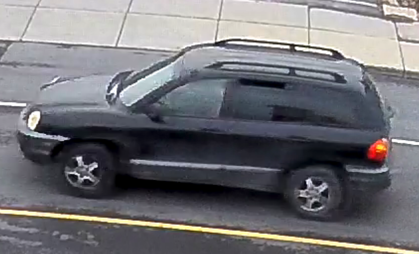 Suspect vehicle .