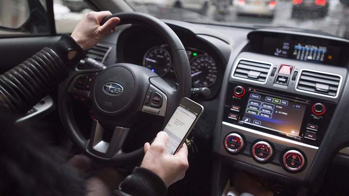 In Saskatchewan under The Traffic Safety Act, receiving a second $280 cellphone ticket within a year triggers an immediate roadside vehicle impoundment.