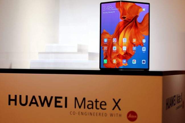 Huawei unveils folding 5G phone amid U.S. cybersecurity concerns - image