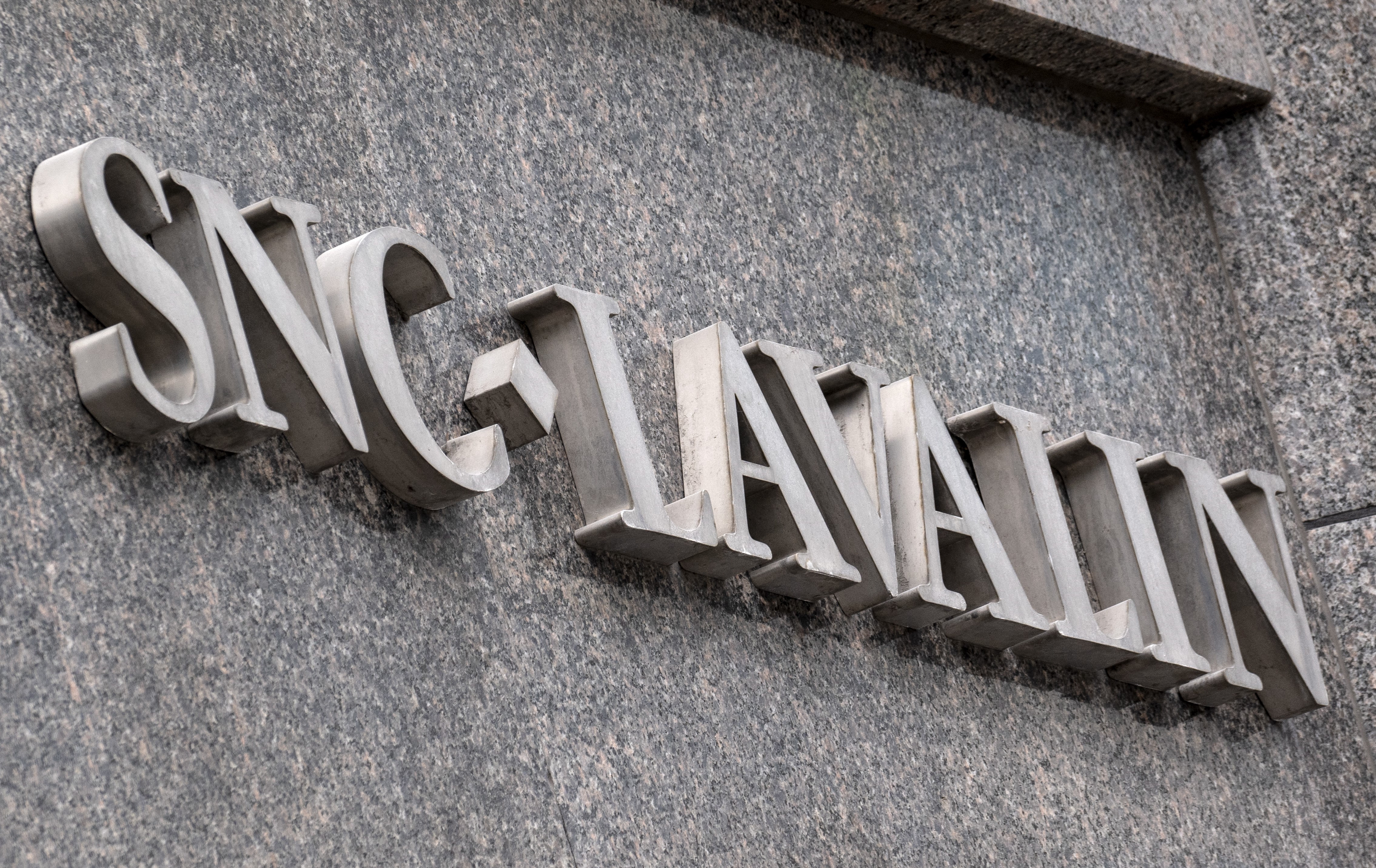 The SNC-Lavalin headquarters is seen in Montreal on Tuesday, February 12, 2019.