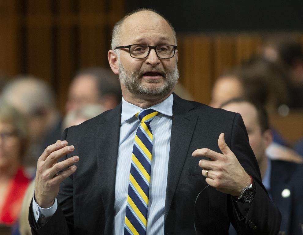 Minister of Justice and Attorney General of Canada David Lametti responds to a question during question period in the House of Commons on Thursday, Feb. 7, 2019 in Ottawa. THE CANADIAN PRESS/Adrian Wyld
