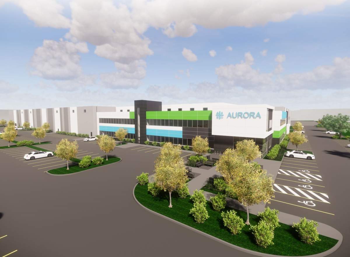 Artist Rendering: Aurora Polaris Facility