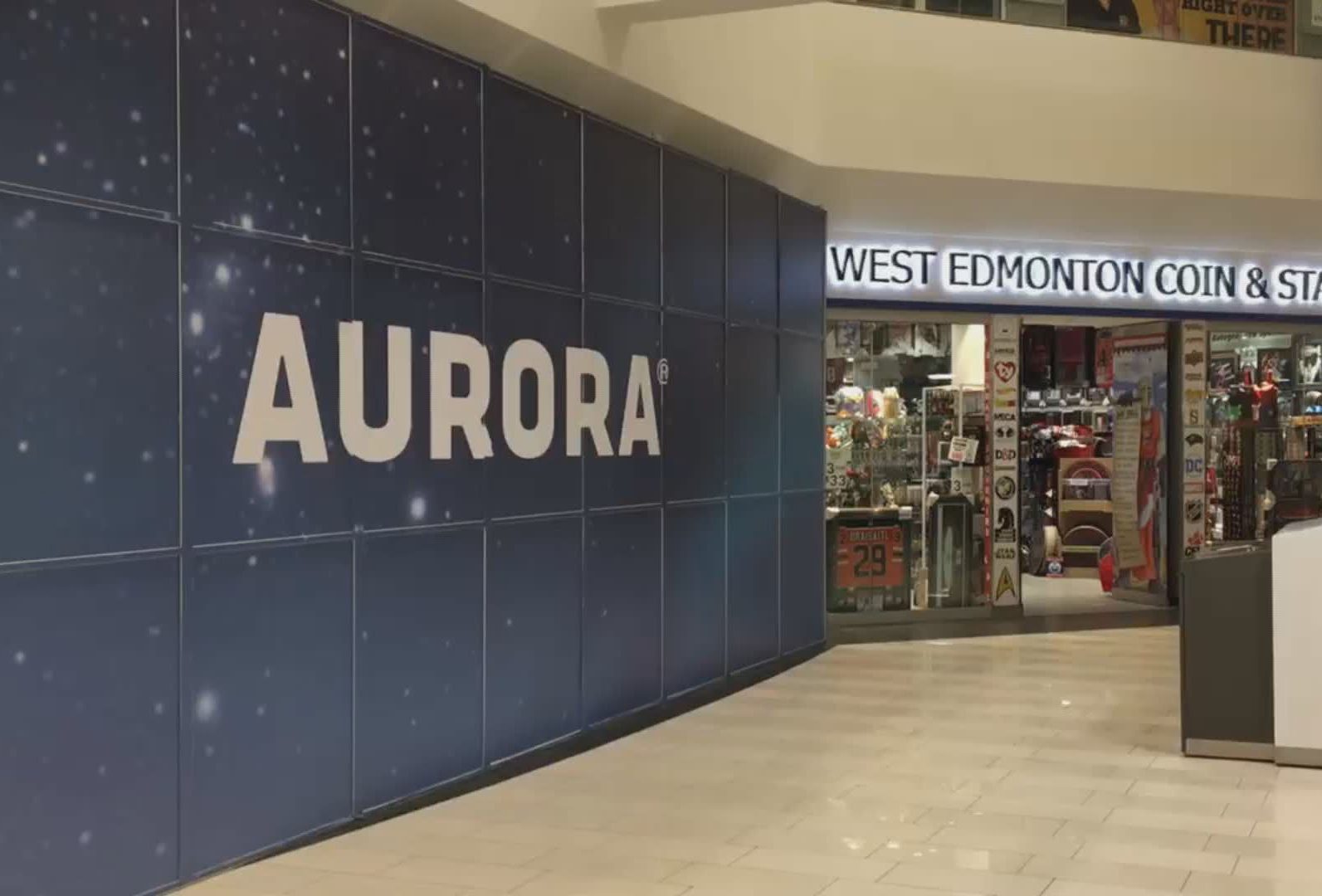 Aurora Cannabis is planning to open a store inside West Edmonton Mall. Feb. 25, 2019.