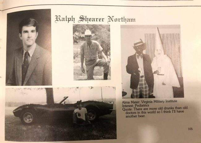 Virginia governor won’t resign, denies he was in racist yearbook picture - image