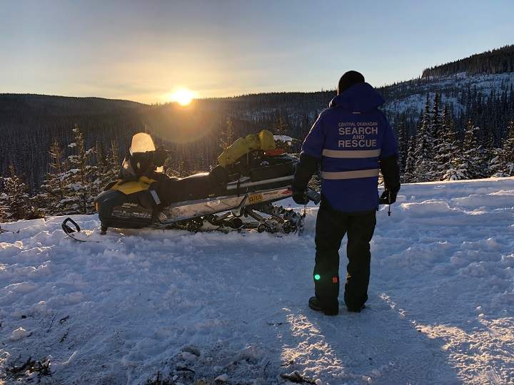 From start to end, search and rescue crews spent more than a dozen hours rescuing a lost skier near Big White. The search began Wednesday at 8 p.m., with the man being airlifted from the scene just before 9 a.m. on Thursday.