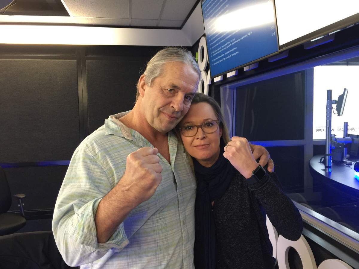 Bret ‘The Hitman’ Hart fighting for stroke victims on the road to recovery - image