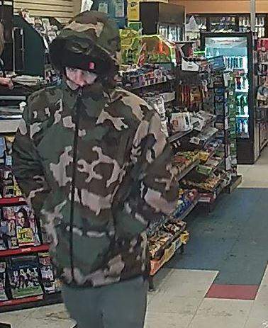 Police are seeking to identify a suspect in connection with an ongoing robbery investigation in Barrie.
