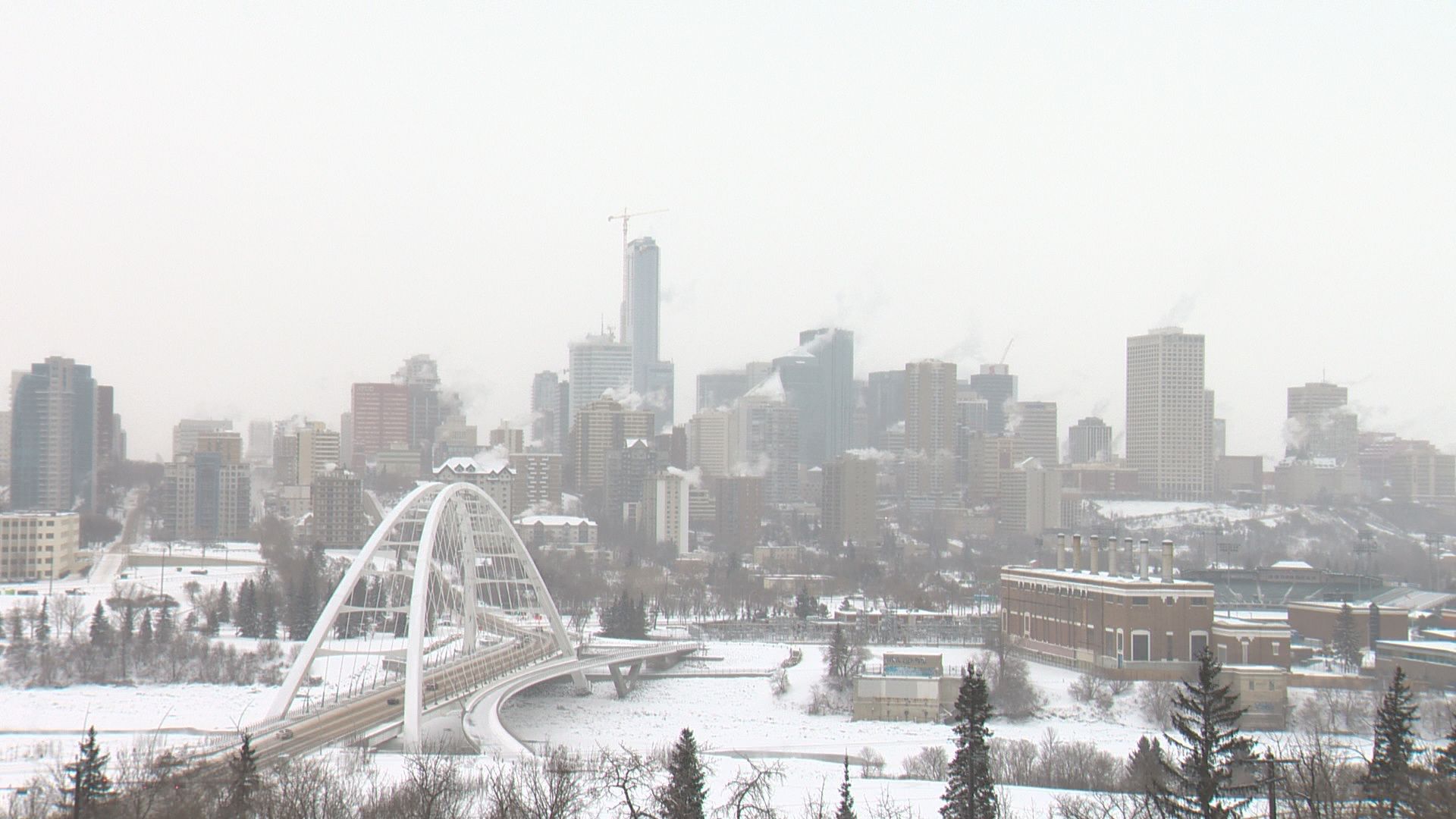 A cold snap in Edmonton saw temperatures dip to the -30s February 2019.