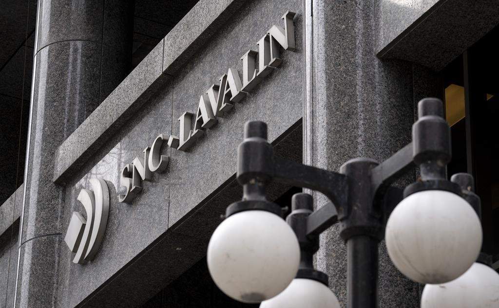 The SNC Lavalin headquarters is seen in Montreal on Tuesday, February 12, 2019.