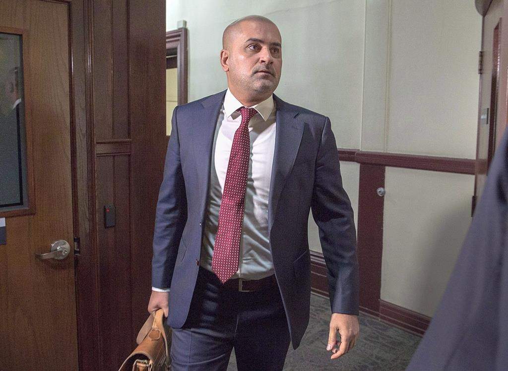 Former taxi driver Bassam Al-Rawi arrives at provincial court in Halifax on Monday, Jan. 7, 2019 for his trial on a charge of sexual assault.