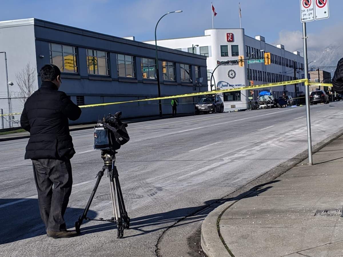 Police investigate following a collision on Clark Drive that sent one man to hospital.