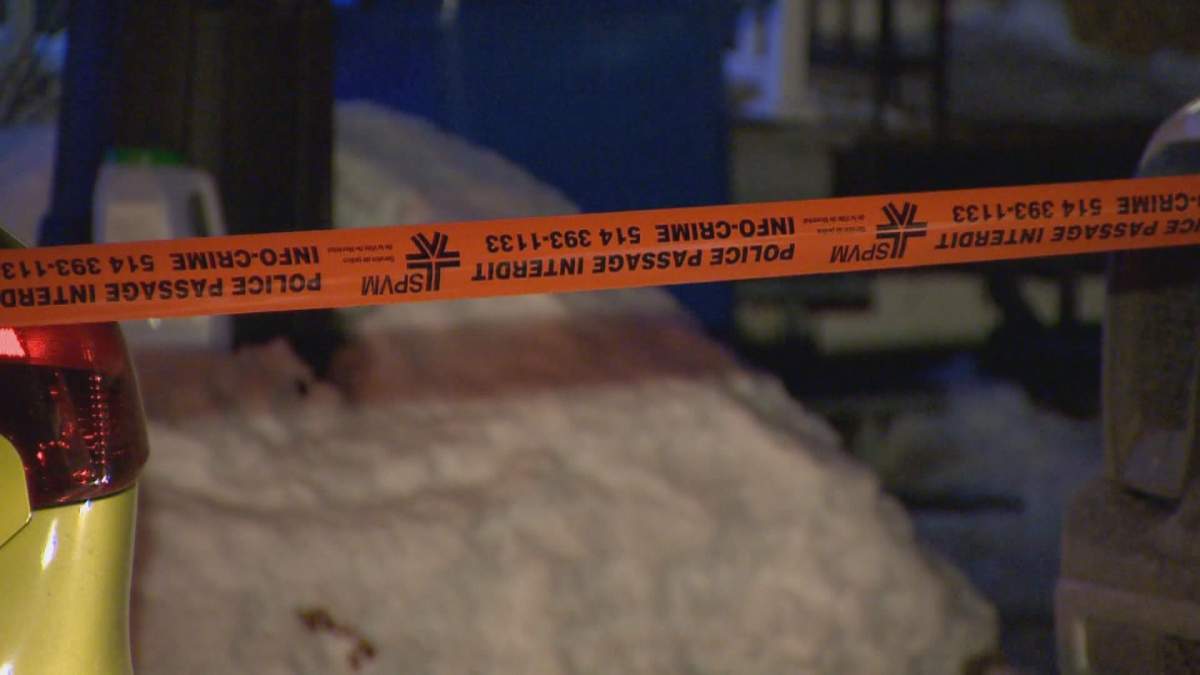 SPVM police tape.