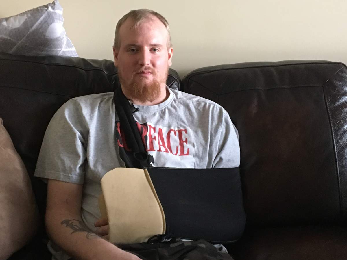 Geoff Summers was shot while working at a downtown bar on December 2, 2018. Summers wants man responsible charged with attempted murder.