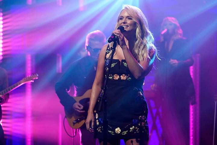 Miranda Lambert performs on ‘Late Night with Seth Meyers on July 18, 2018