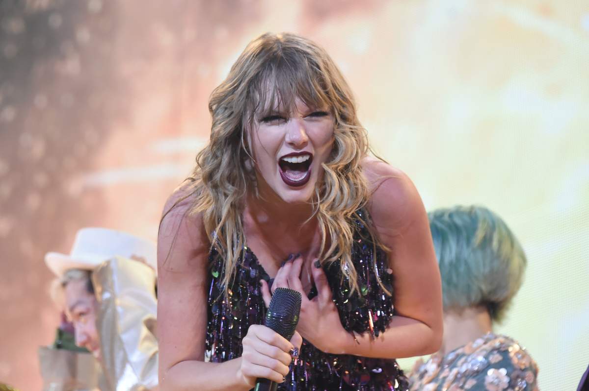 Taylor Swift during the Reputation tour at Tokyo Dome on Nov. 21, 2018 in Tokyo, Japan.