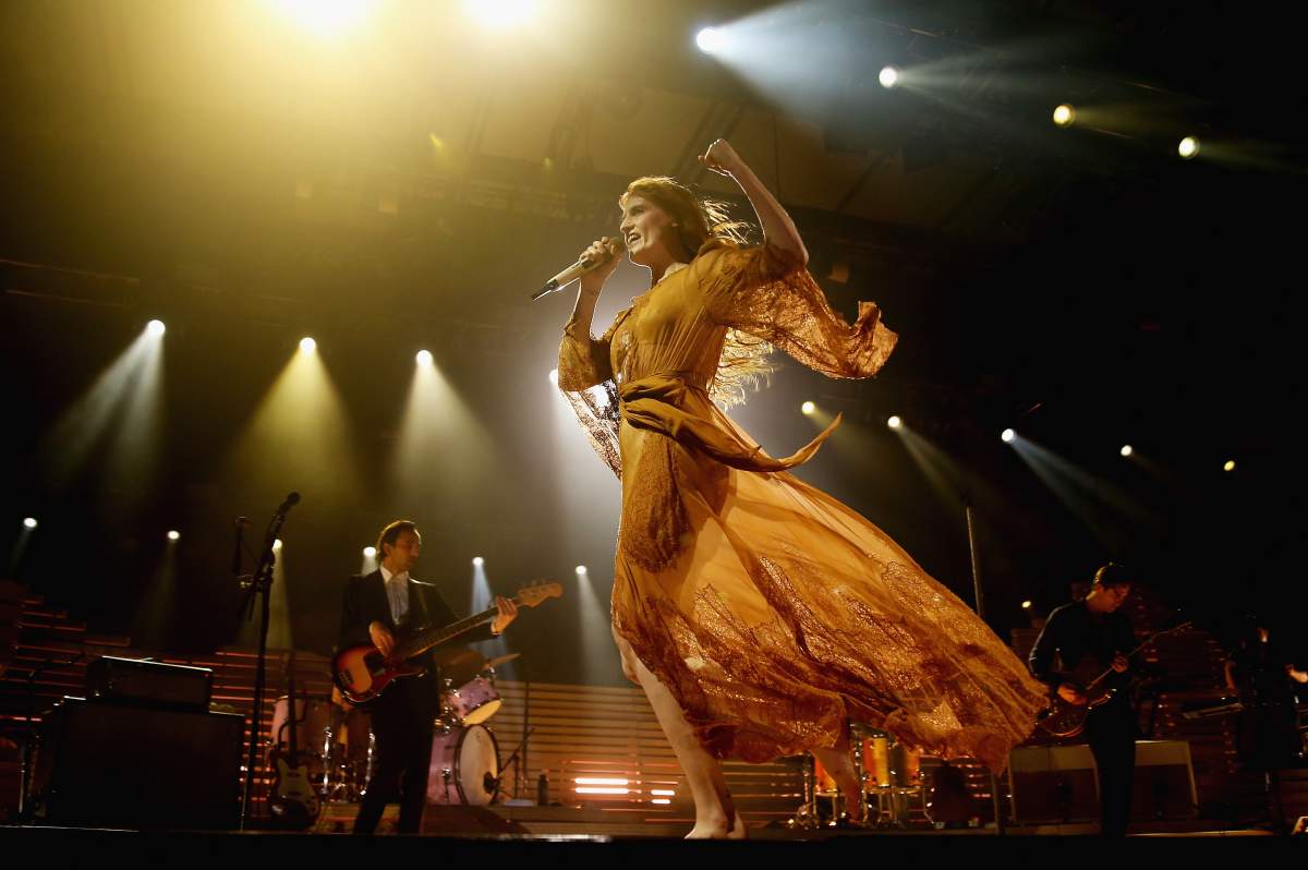 Florence Welch of Florence + the Machine performs at The Domain on Jan. 26, 2019, in Sydney, Australia.
