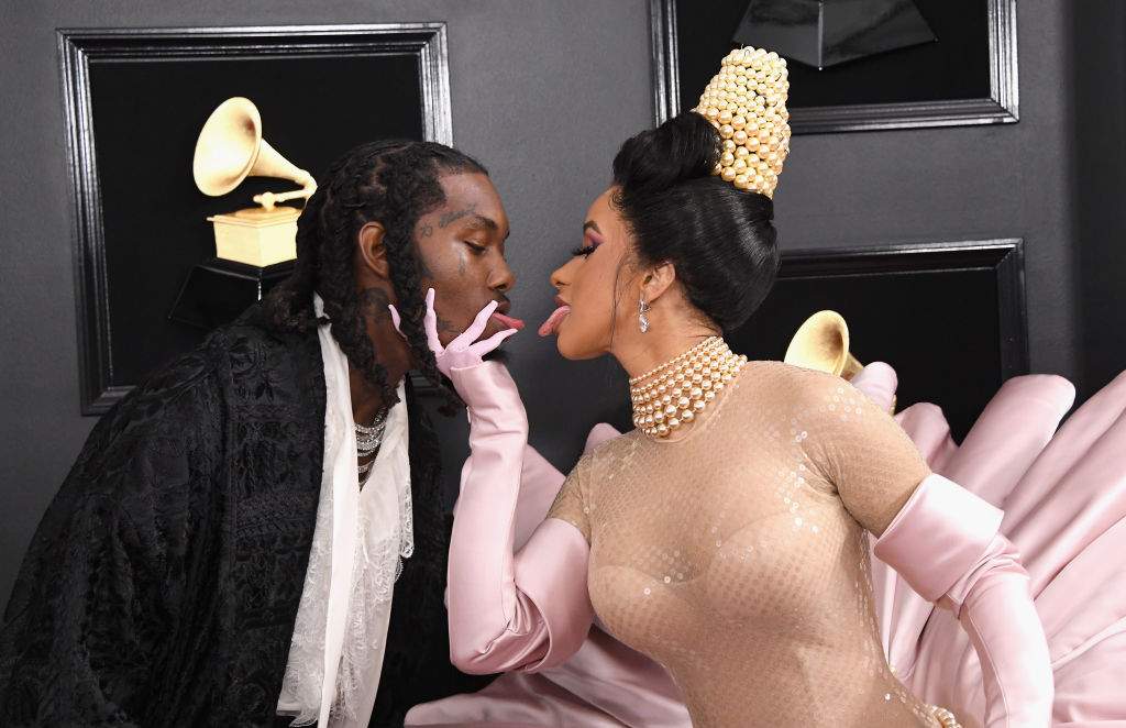Cardi B causes social media storm in her 2019 Grammys red carpet gown - image