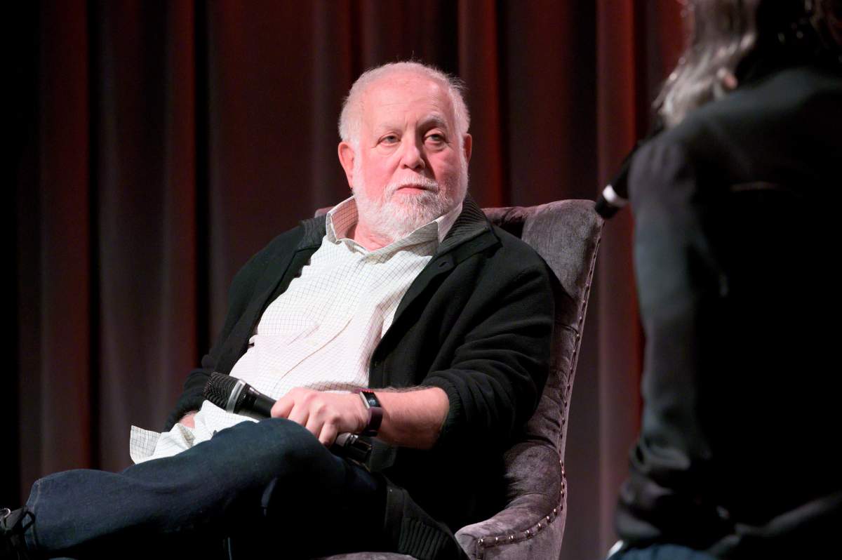 Ken Ehrlich speaks during ‘Icons of the Music Industry: Ken Ehrlich’ at The Grammy Museum on Jan. 29, 2019, in Los Angeles, Calif.