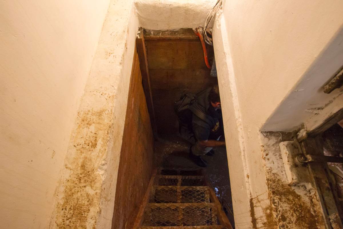 Another passage Guzman used to try and escape a military operation in 2016.