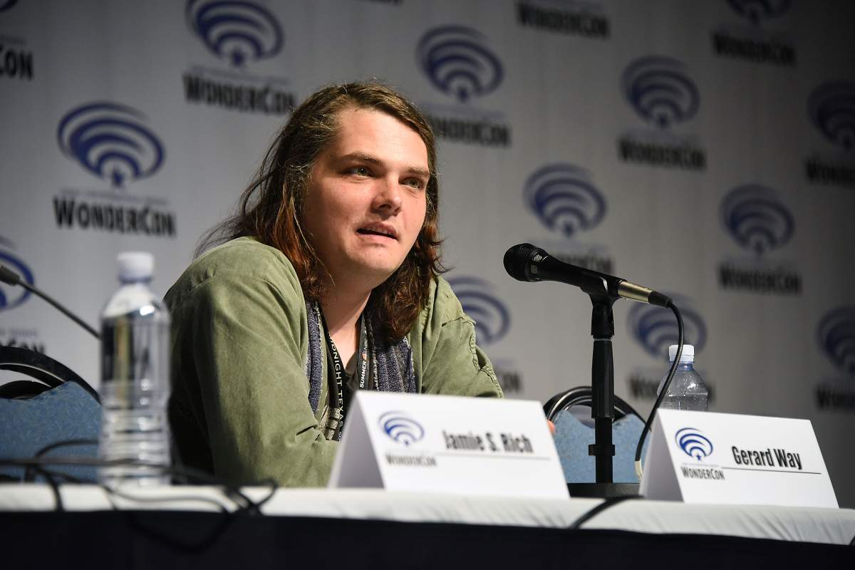 Gerard Way attends day two of WonderCon 2017 at Anaheim Convention Center on April 1, 2017 in Anaheim, Calif.