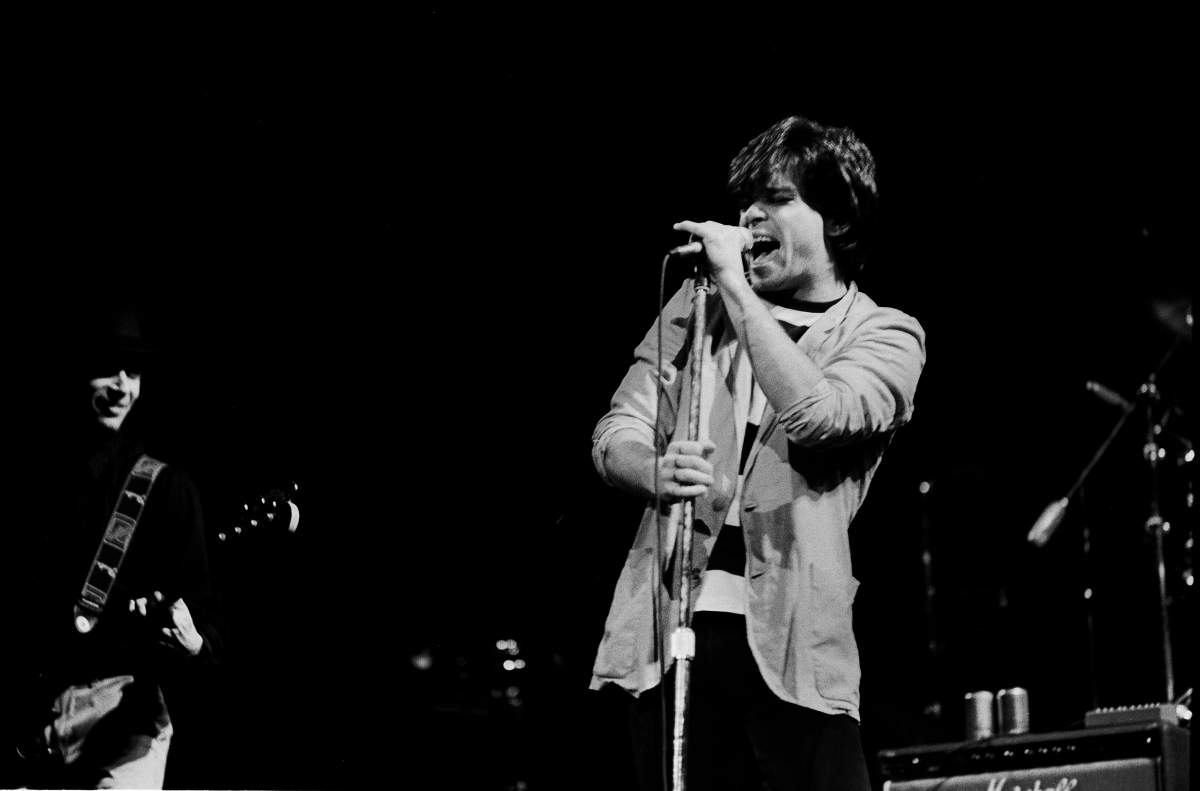 John Mellencamp performing at the Uptown Theater in Chicago, Ill., on Oct. 28, 1980.