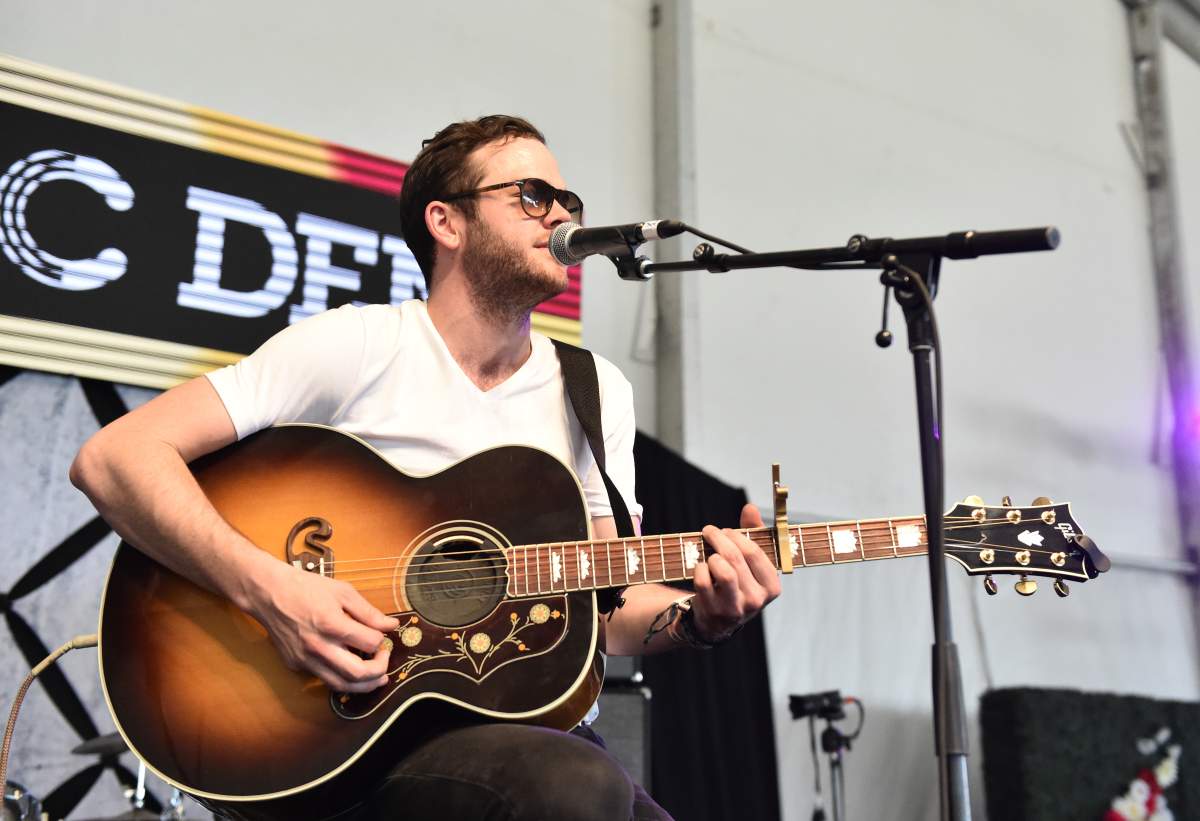 Johnny McGuire of Walker McGuire performs onstage during 2018 Stagecoach California’s Country Music Festival at the Empire Polo Field on April 27, 2018, in Indio, Calif.
