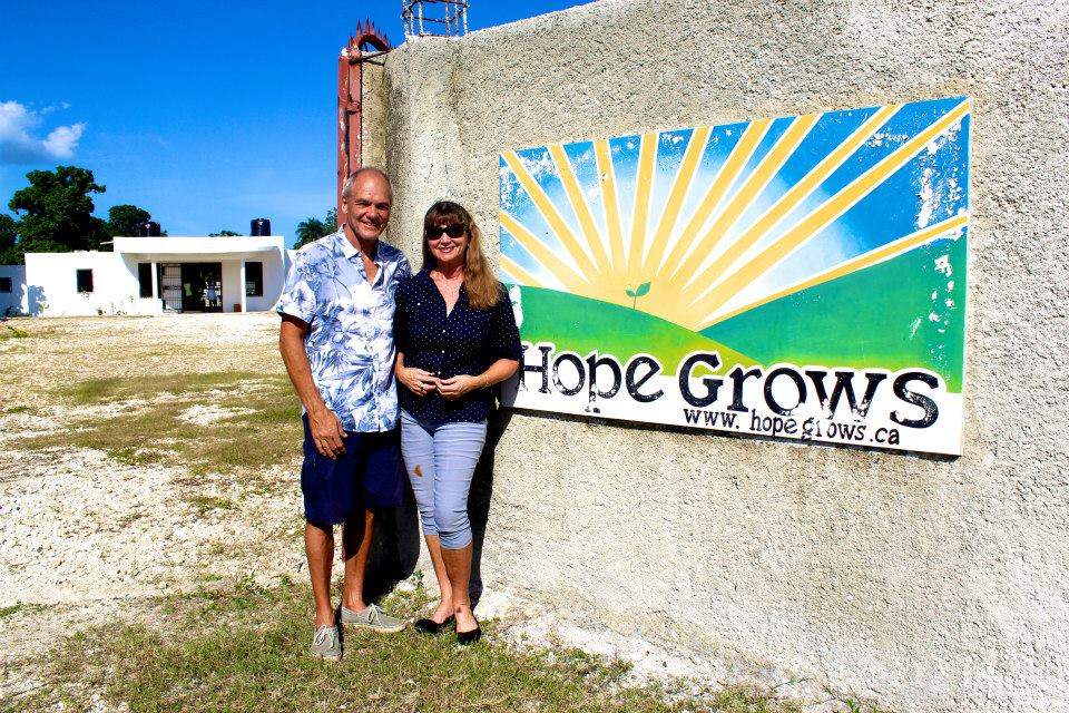 Heather and Gord Rodin launched Hope Grows Haiti.