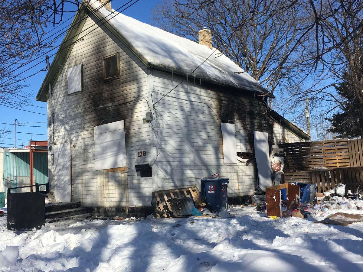 House Fire on Jarvis Avenue.