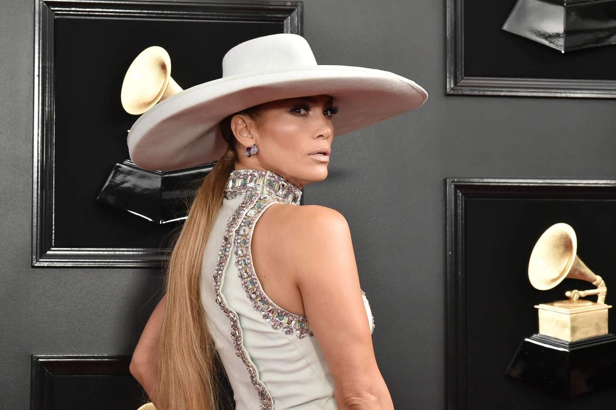 Jennifer Lopez attends the 61st Annual Grammy Awards at Staples Center on Feb. 10, 2019, in Los Angeles, California.