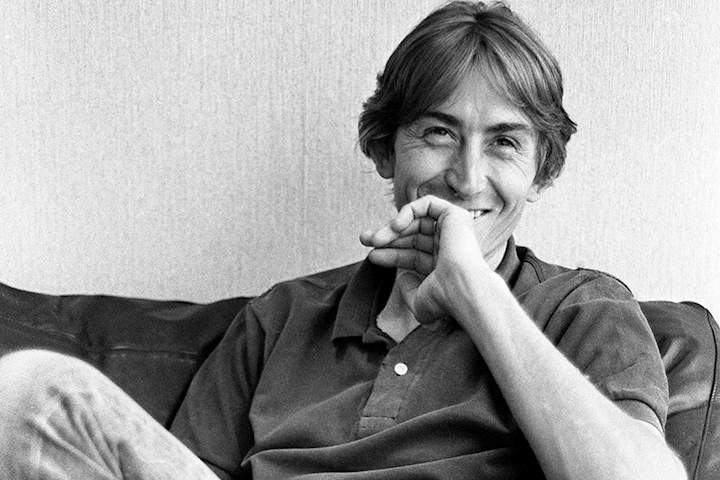 Talk Talk singer Mark Hollis, portrait, London, United Kingdom, 1990.  