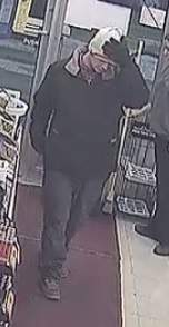OPP released surveillance images of a suspect who allegedly robbed a gas station in Marmora in January.