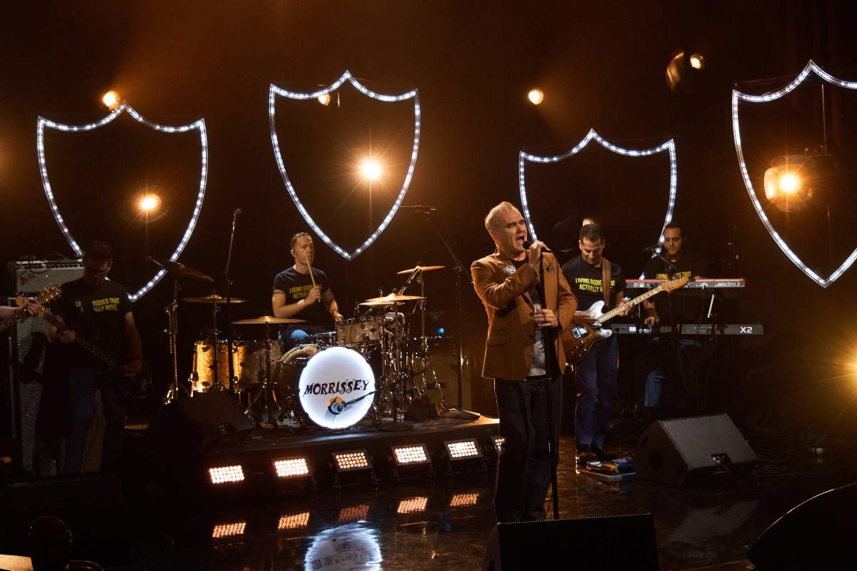 The Late Late Show with James Corden airing Wednesday, Nov. 7, 2018, with musical guest Morrissey.