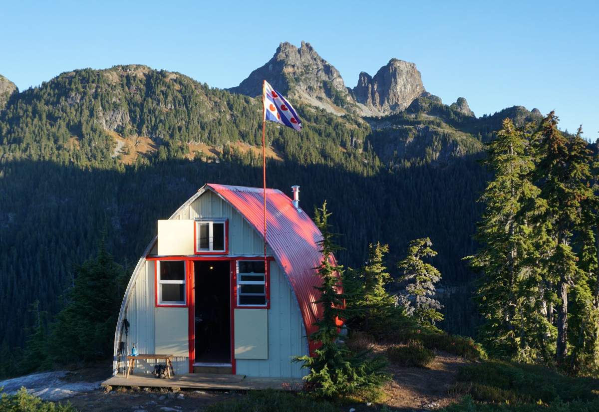 The existing Mountain Lake hut, which Paul Kubik says already sits at the southernmost location envisioned by SLA.