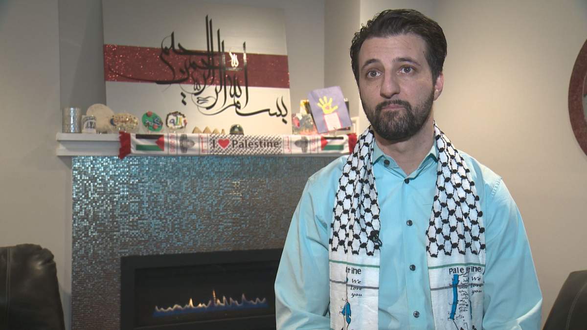 Mousa Qasqas, vice president of Canada Palestine Cultural Association.