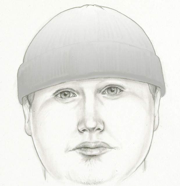The Codiac Regional RCMP is releasing a sketch of a man suspected of voyeurism in the Mathilde Street area of Dieppe, last month.