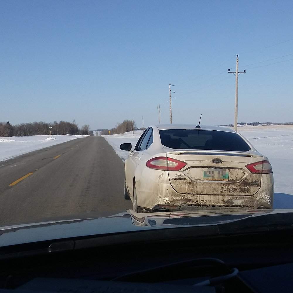 RCMP pulled this driver over for going almost double the speed limit.