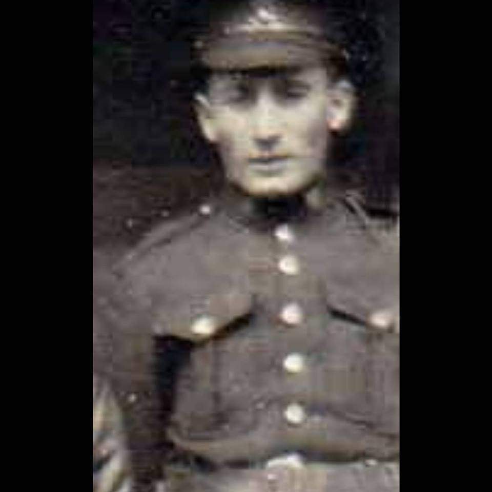 Gordon Rochford, killed in WWI at Vimy Ridge.