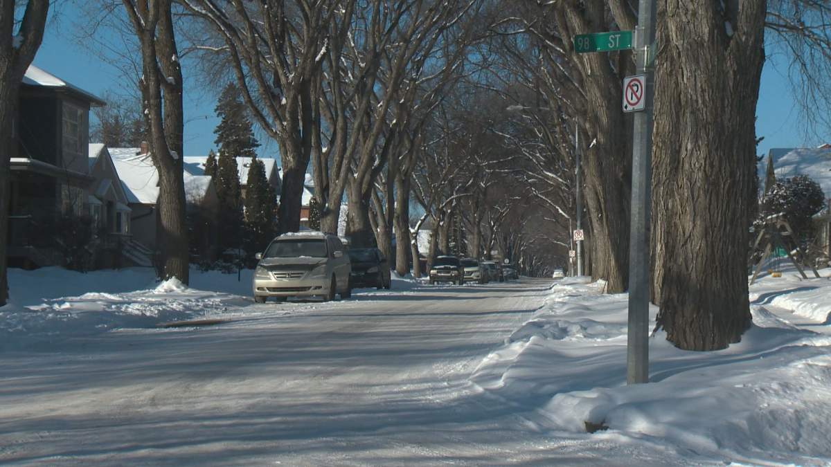 83 Avenue in south-central Edmonton's Strathcona neighbourhood on Monday, February 18, 2019.