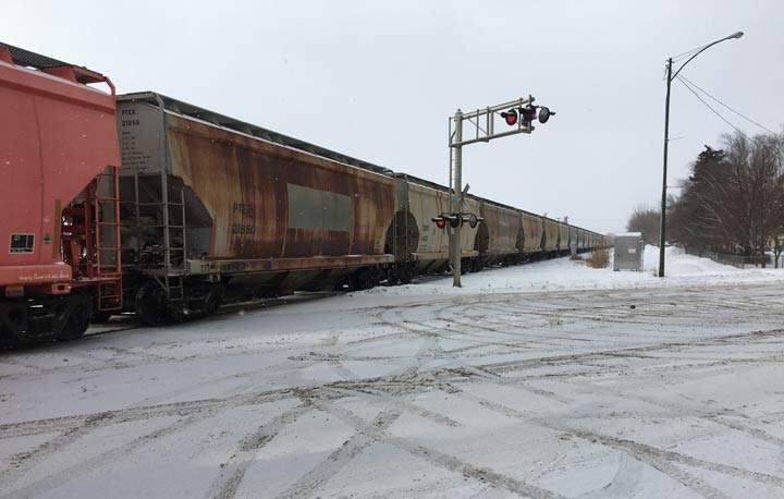 A Canadian Pacific Railway train is no longer stalled and blocking numerous intersections across the west side of Saskatoon.