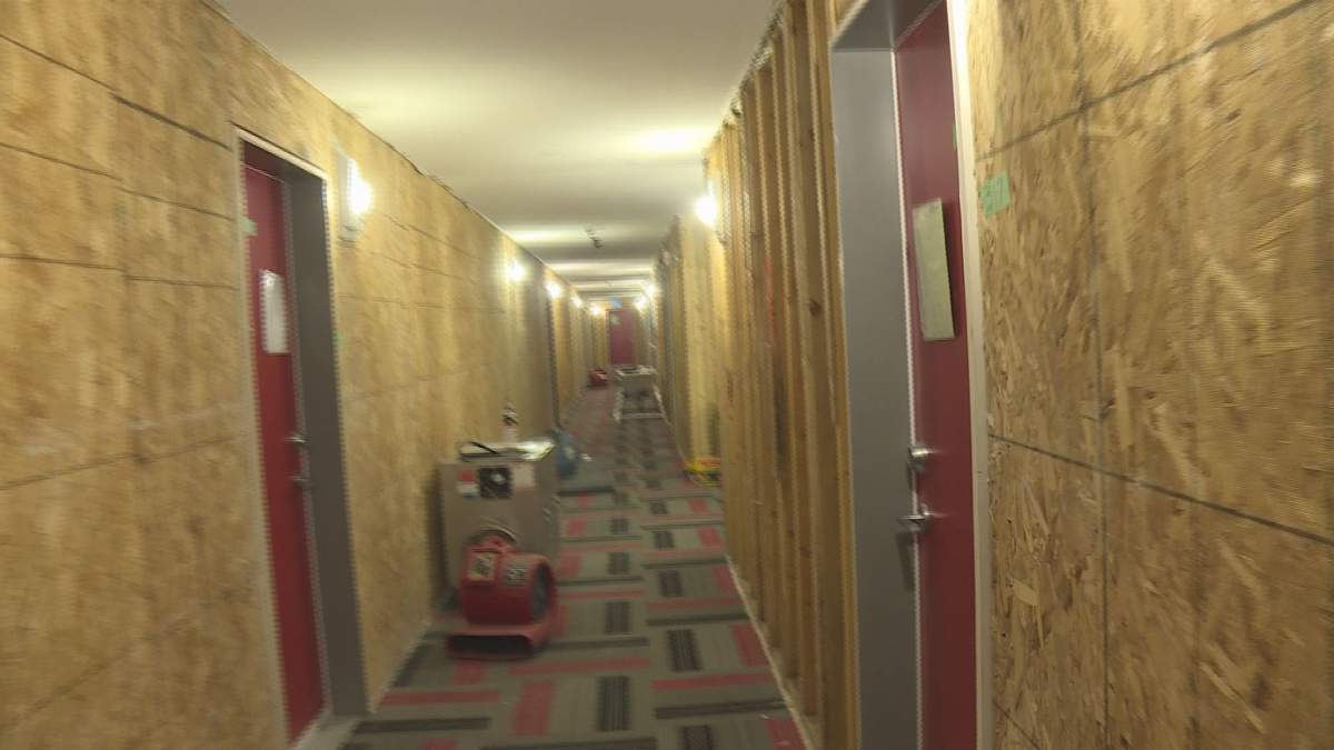 Dozens of UBC Okanagan students are being forced out of their homes after a flood on Feb. 4. 