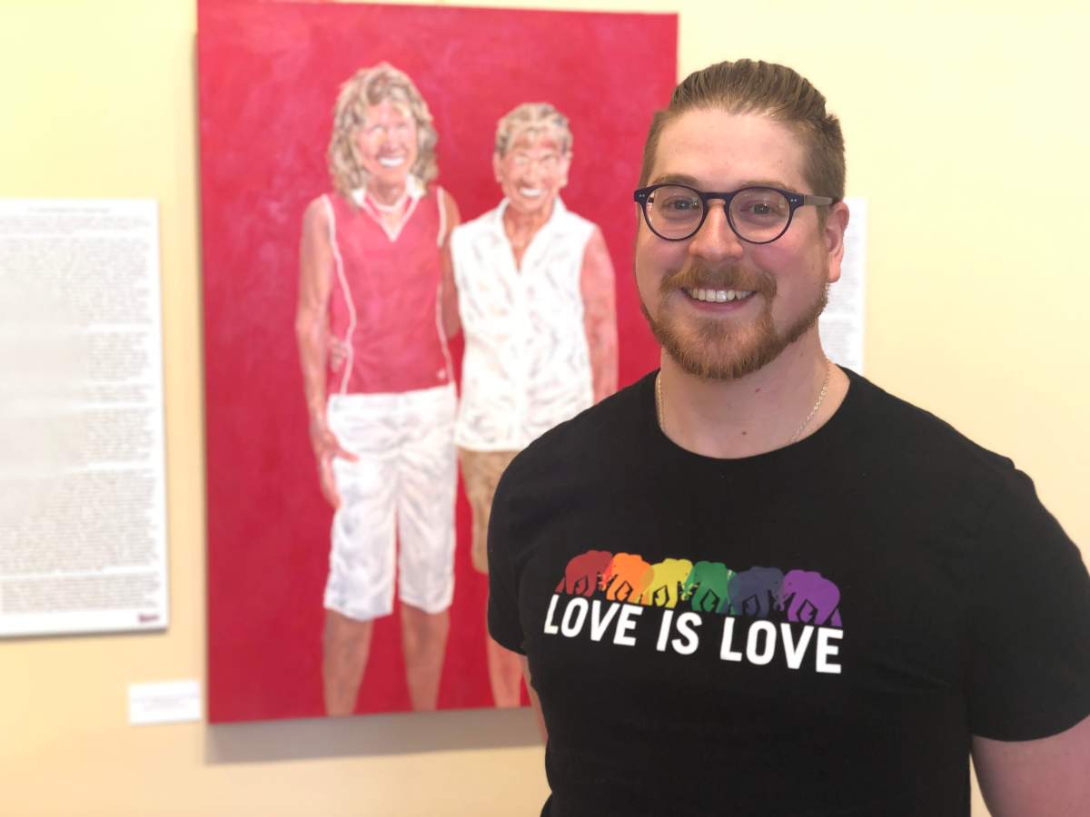 Tyler Randall, co-owner of Endeavours Art Think Play.