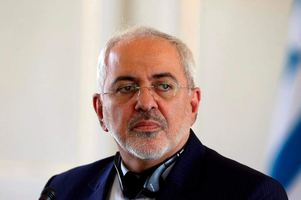 FILE - In this Nov. 29, 2015, file photo, Iranian Foreign Minister Mohammad Javad Zarif listens to a question during a news conference in Tehran, Iran.