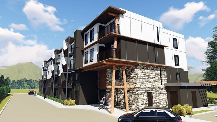 Another angle of what Thunderbird Manor will look like.