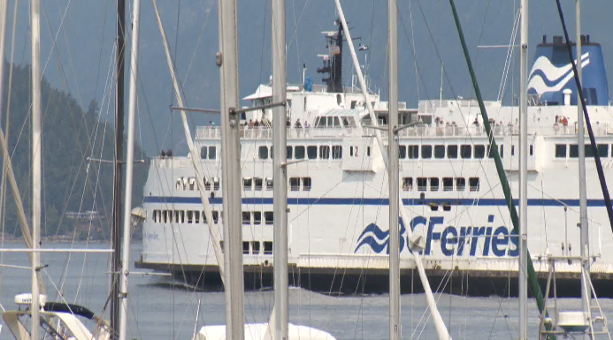 All BC Ferries travellers must now have a face covering with them on board. 