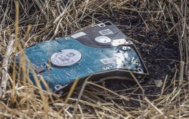 Personal belongings on the ground at the crash scene of an Ethiopian Airlines flight crash near Bishoftu, or Debre Zeit, south of Addis Ababa, Ethiopia, Monday, March 11, 2019.